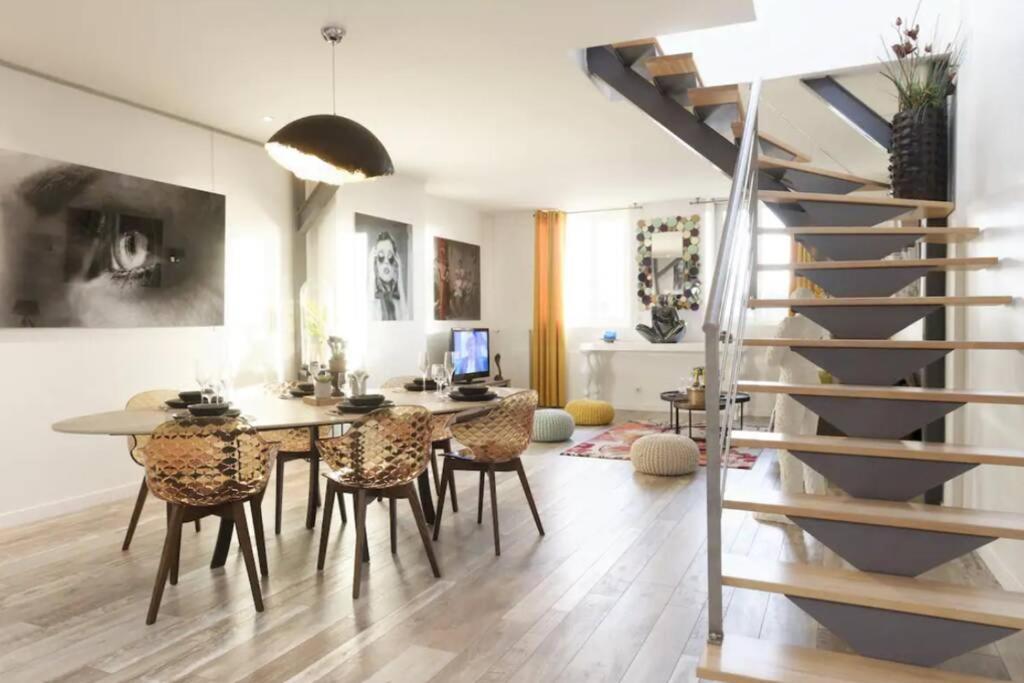 Reims Centre : Appartement Lumineux Et Atypique 46, Place D'Erlon Exteriér fotografie